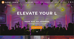 Desktop Screenshot of elevatelincoln.com
