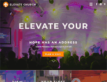 Tablet Screenshot of elevatelincoln.com